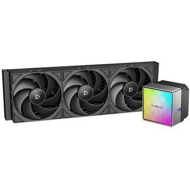 360mm Sudokoo NEXAURA RGB CPU AIO Liquid Cooler Black