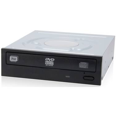 LiteOn 24x Internal SATA DVD Writer Black