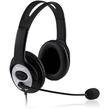 Microsoft USB Lifechat LX-3000 Headset with Noise Cancelling Microphone PN JUG-00017