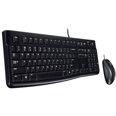 Logitech MK120 Wired USB Keyboard and Mouse 920-002586