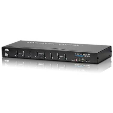 8 Port ATEN CS-1768 USB/DVI KVM Switch