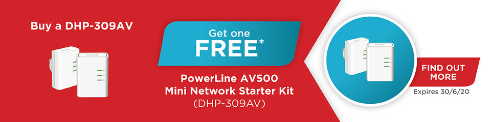 BONUS PowerLine AV500 Mini Network Starter Kit!*
