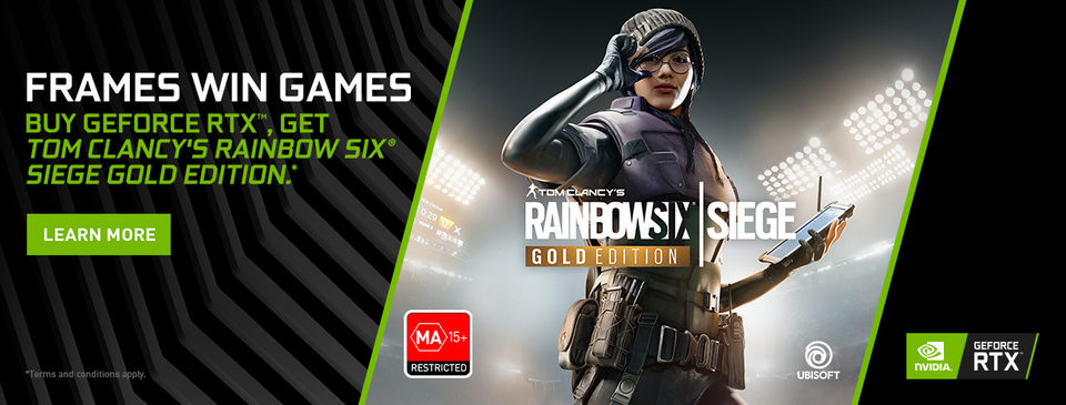 BONUS Rainbow 6: Siege Gold Edition!*