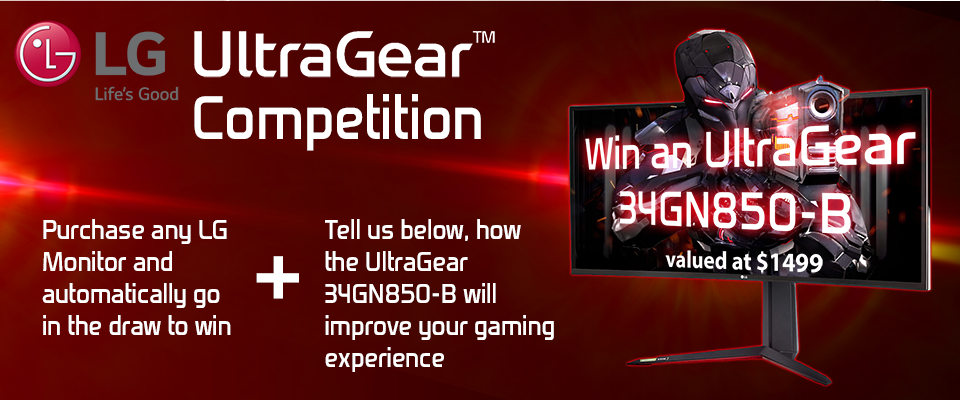 LG Giveaway Top Banner