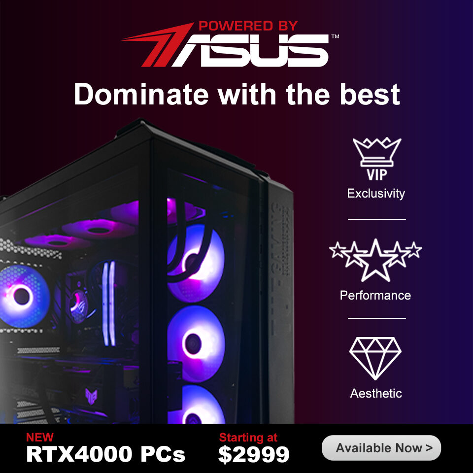 ASUS (PBA) Powered by ASUS PC Homepage Banner