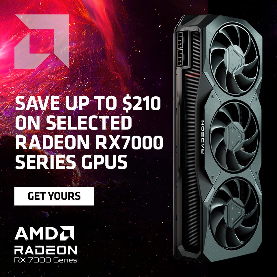 AMD Radeon RX7000 Series Homepage Banner