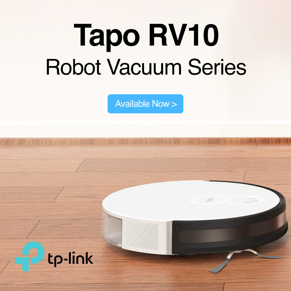 TP-Link Robot Vacuum Homepage Banner