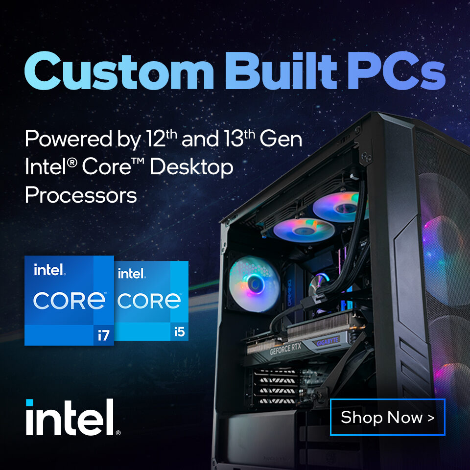 Intel DTCPU GBB PC Campaign Homepage Banner