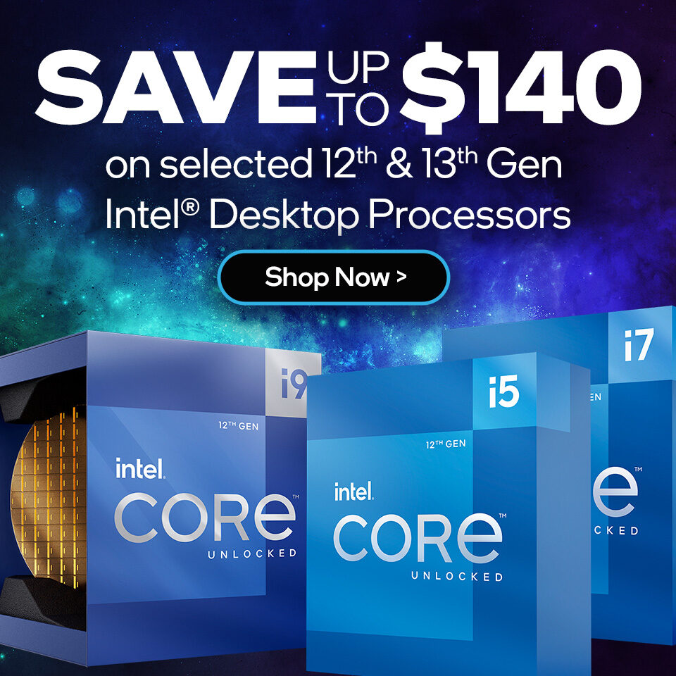 Intel DTCPU Sale Homepage Banner
