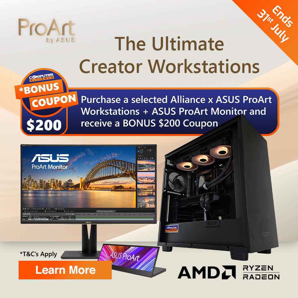 ASUS ProArt Promotion Homepage Banner