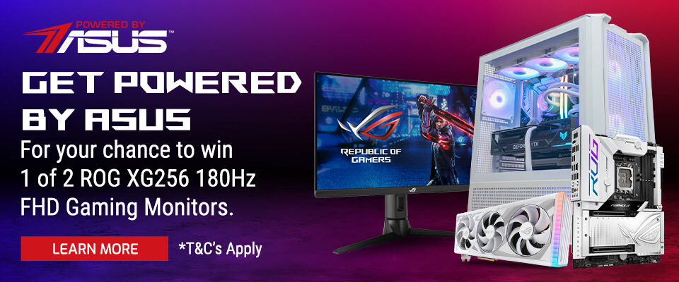 ASUS (PBA) Powered by ASUS + Monitor Giveaway Promotion Page