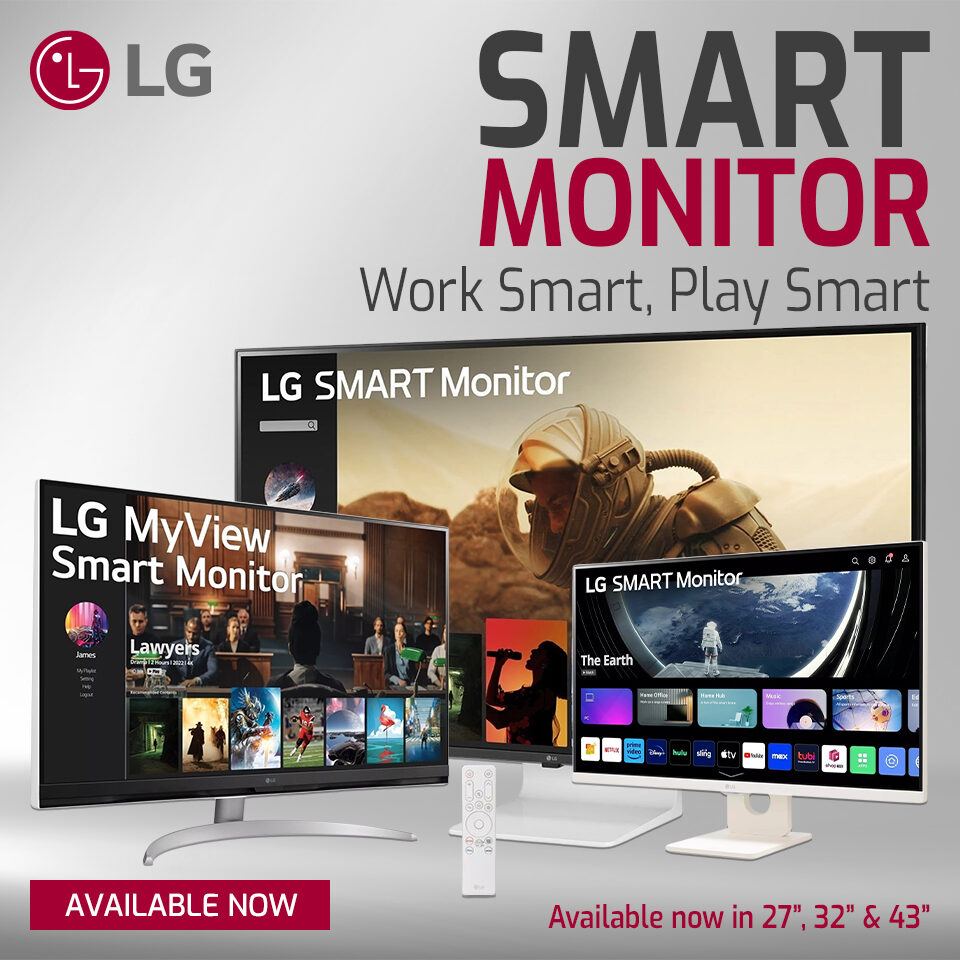 LG Smart Monitor Launch 24Q2 Homepage Banner