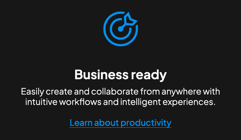 Microsoft Windows 11 Pro 25Q4 Landing Page