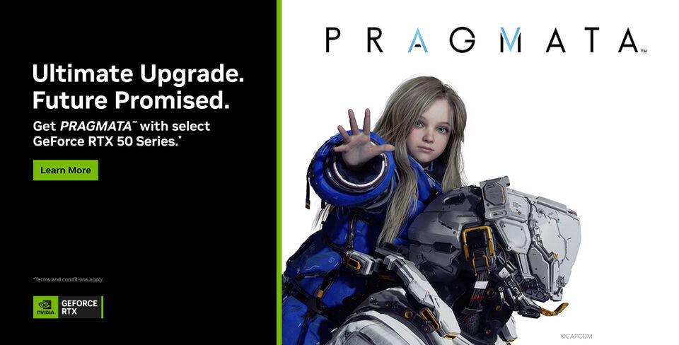 Nvidia GeForce RTX50 Series Game Bundle (PRAGMATA) 26Q2 Promotion & Landing Page