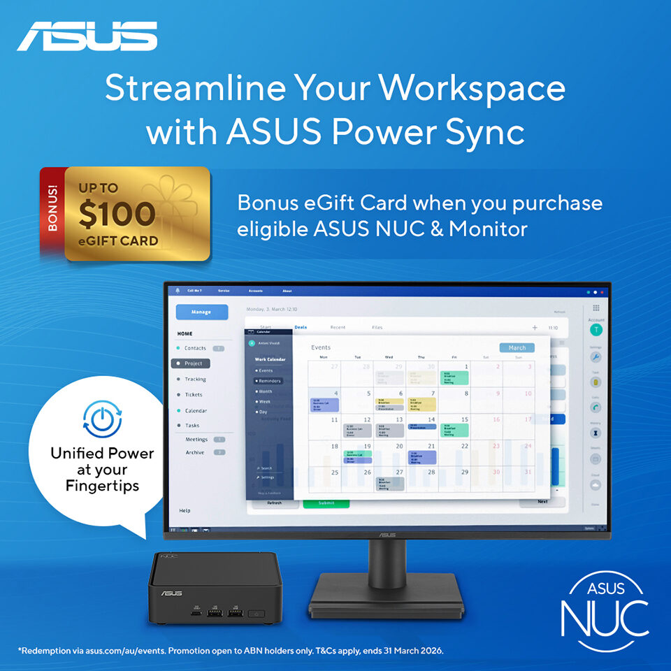 ASUS Streamline Your Workspace 26Q1 Homepage Banner