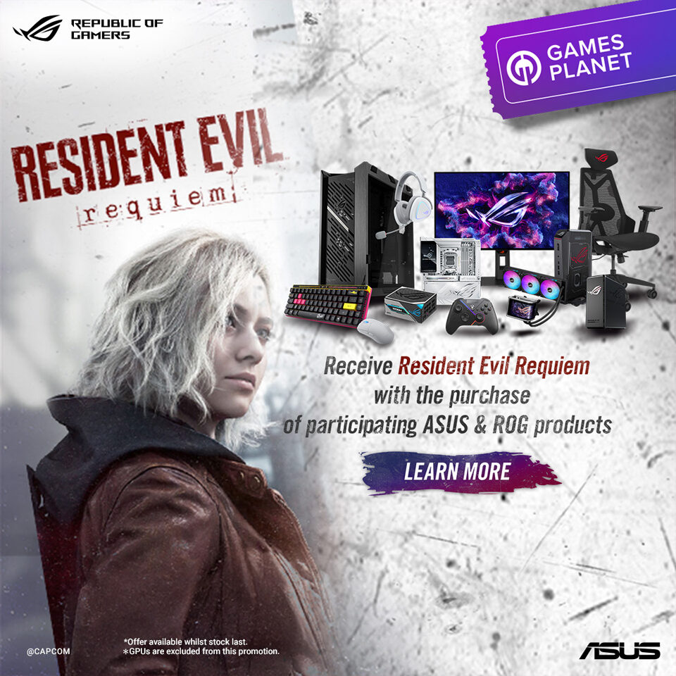 ASUS Resident Evil Requiem 26Q1 Homepage Banner