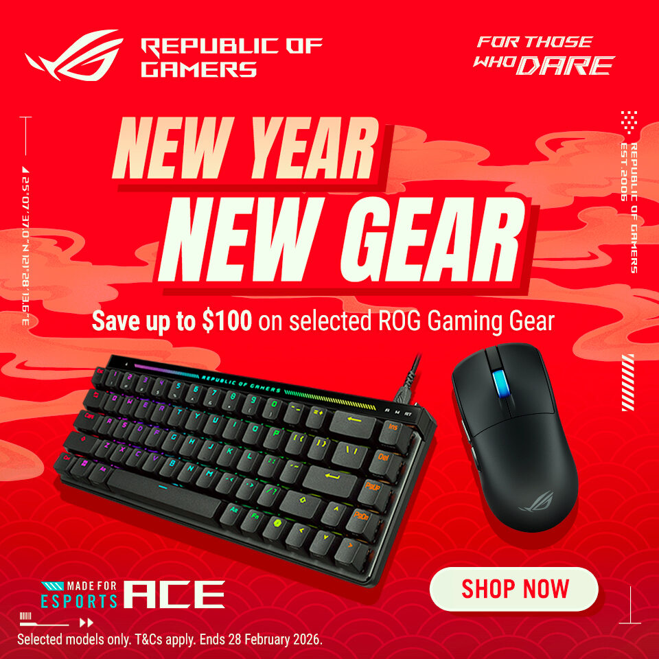 ASUS ROG Lunar Year Sale 26Q1 Homepage Banner