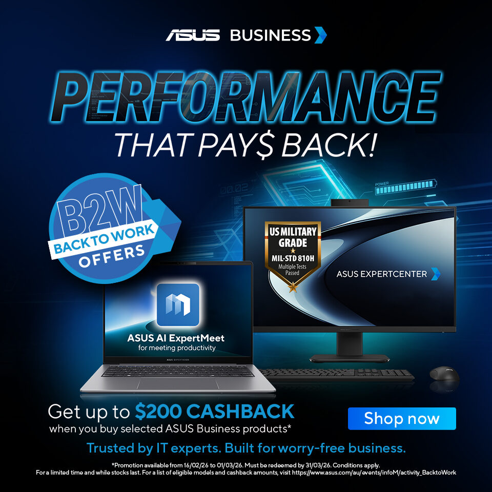 ASUS Business Cashback 26Q1 Homepage Banner