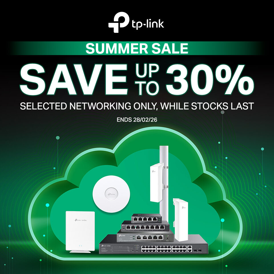 TP-Link Summer Sale 26Q1 Homepage Banner