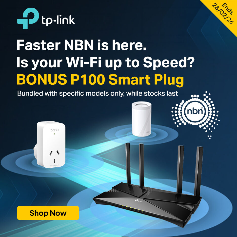 TP-Link Faster NBN Promotion 26Q1 Homepage Banner