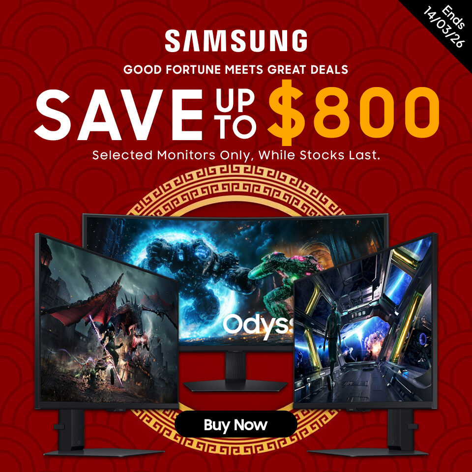 Samsung Monitors Summer Sale 2026 Homepage Banner