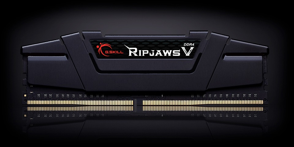 16GB DDR4 G.Skill (2x8GB) 3600MT/s Ripjaws V RAM Kit F4-3600C16D-16GVKC