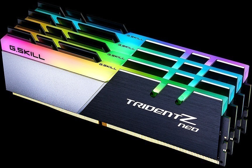 32GB DDR4 G.Skill (2x 16GB) 3200MT/s F4-3200C16D-32GTZN Trident Z Neo RGB Ram