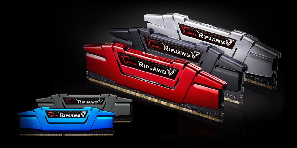 16GB DDR4 G.Skill (2x8GB) 3600MT/s Ripjaws V RAM Kit F4-3600C16D-16GVKC