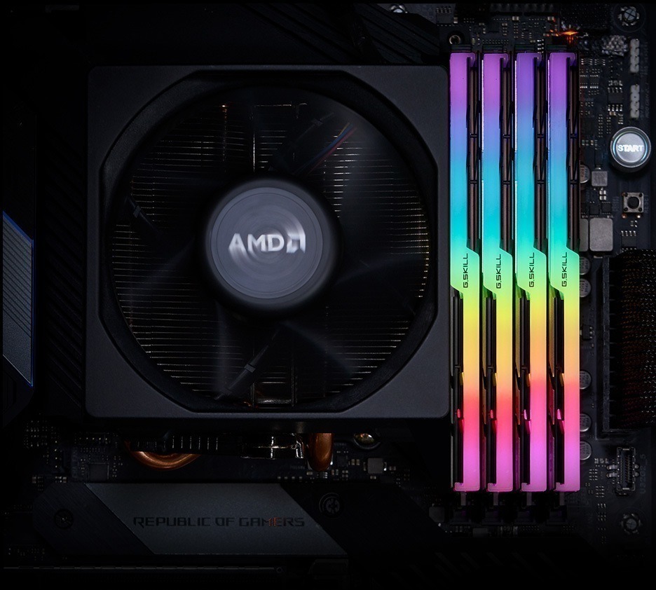 32GB DDR4 G.Skill (2x 16GB) 3200MT/s F4-3200C16D-32GTZN Trident Z Neo RGB Ram
