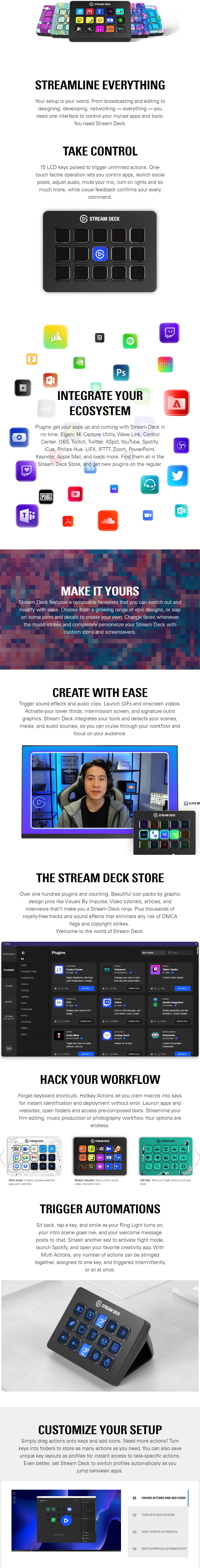 elgato stream deck mk2 - black 10gba9901