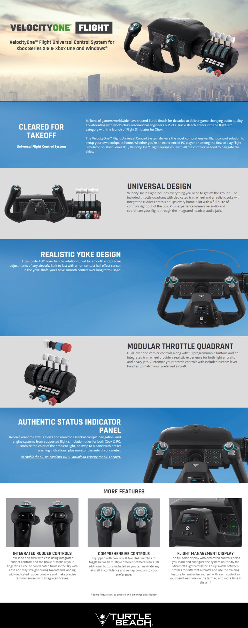 turtle beach velocityone flight ccontrol system fs-tbs-0715-02
