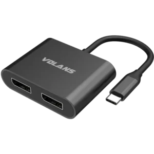 volans-vl-uc2dp-aluminium-usb-type-c-to-dual-displayport-adapter-0