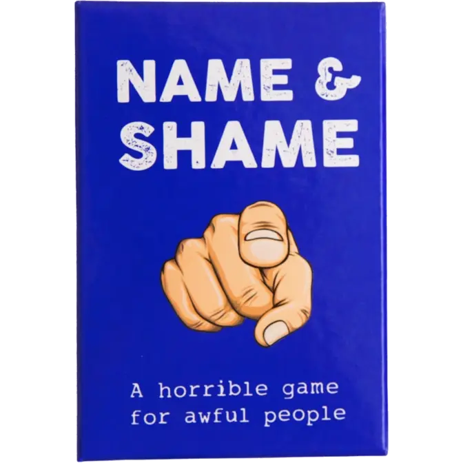 Name & Shame Card Game - Computer Alliance
