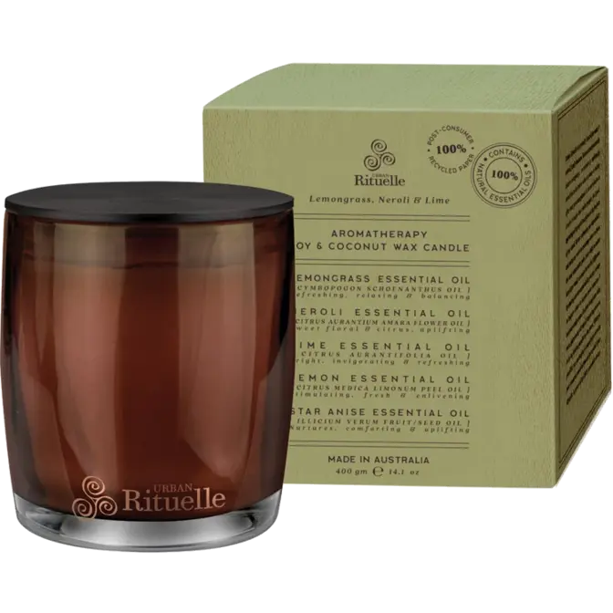 NR 400gm Candle Lemongrass Neroli & Lime - Computer Alliance