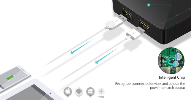 7 Port TP-Link UH720 USB 3.0 Hub with 2 Charging Ports