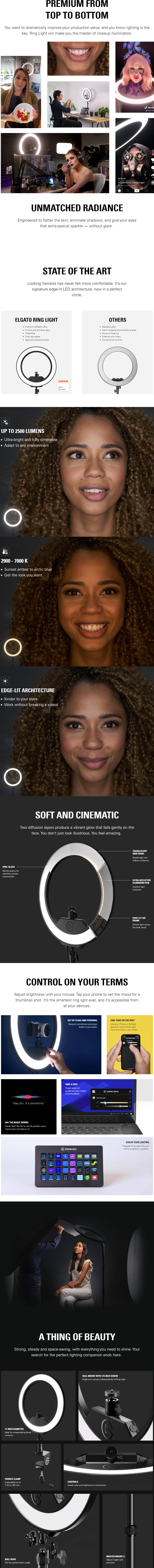 elgato ring light 10lac9901