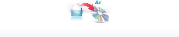 8x DVD-R Writing Speed