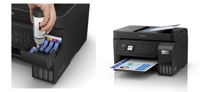 Epson Workforce EcoTank ET-4800 Colour Multifunction Inkjet Printer