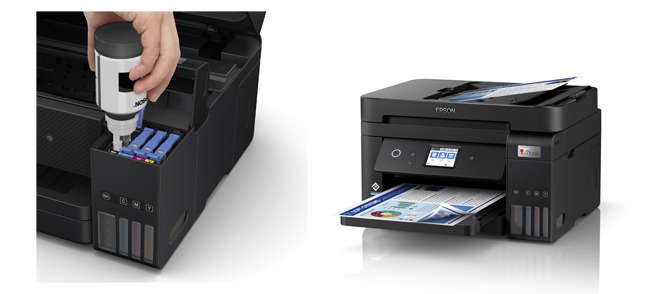 Epson Workforce EcoTank ET-4850 Colour Multifunction Inkjet Printer