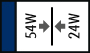 Up to 54W via S-ATA and 24W via 4-pin