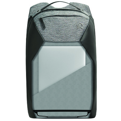 Finding a bag to carry your digital gear is easy. The hard part is finding one to safeguard and protect those devices. Our protective suspended tech cell not only defends your stored laptop or tablet; it elevates it above the bottom of the bag—keeping it away from the impact zone.