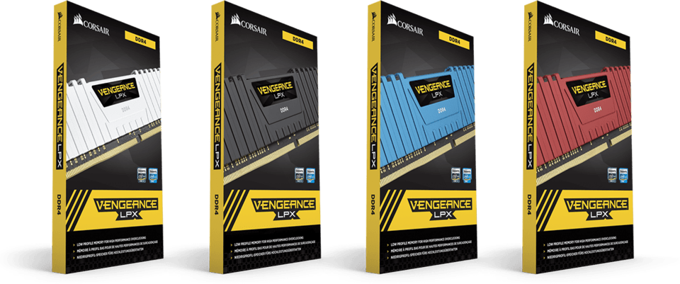 16gb ddr4 corsair 2x8gb cmk16gx4m2d3600c18 3600mhz vengeance lpx black ram kit