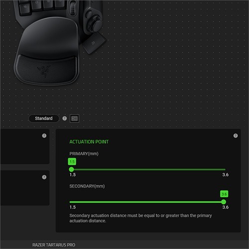 ADJUSTABLE ACTUATION