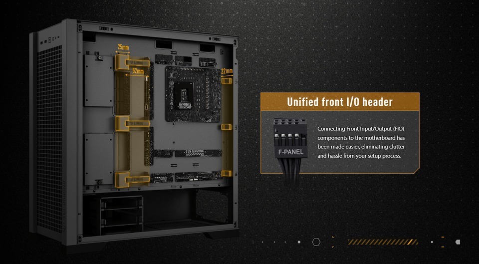 asus e-atx tuf gaming gt302 argb black case
