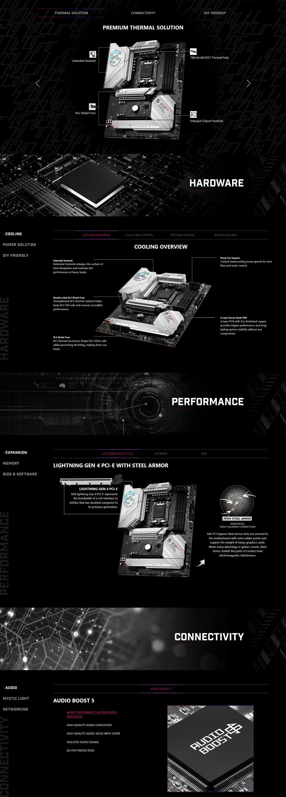msi am5 atx mpg b650 edge wifi ddr5 motherboard