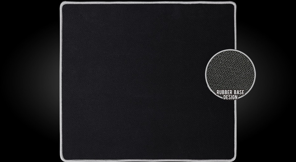 thermaltake m300 medium gaming mouse pad gmp-ttp-blksms-01