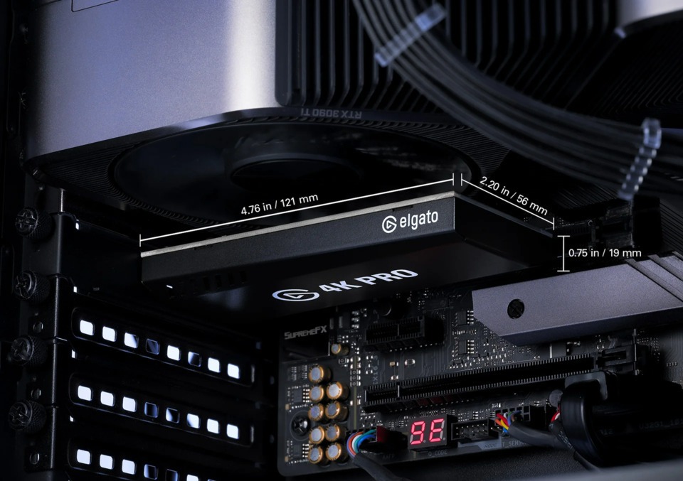 elgato 4k pro pcie capture card 10gbk9901