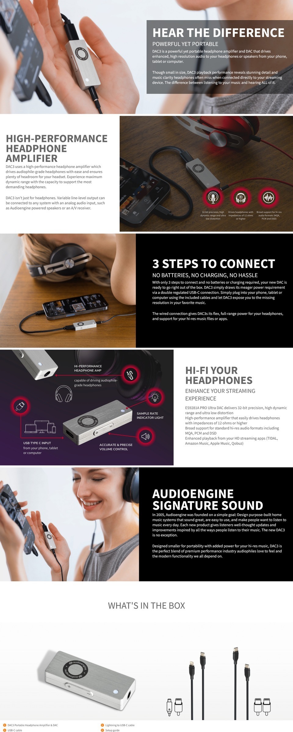 audioengine dac3 digital analog converter