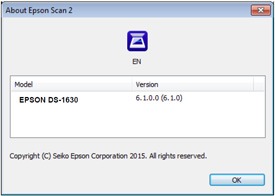 Epson WorkForce DS-1630 B11B239501 Duplex Colour A4 Flatbed Document Scanner