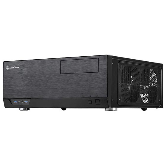 silverstone grandia gd09 htpc case black